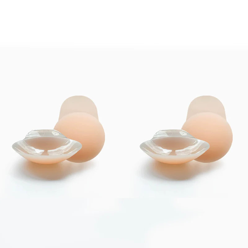 Varrat nélküli, push-up, mellnövelő, öntapadós mellbimbópajzsok nőknek