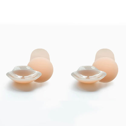 Varrat nélküli, push-up, mellnövelő, öntapadós mellbimbópajzsok nőknek