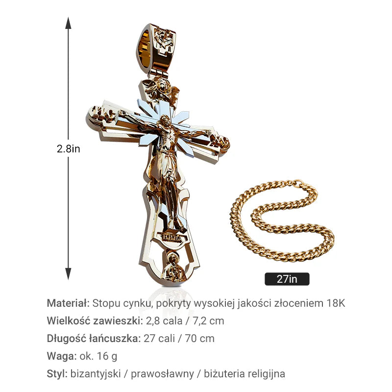 【🎁Božićna ponuda🎄】Ogrlica s privjeskom koji prikazuje Isusa