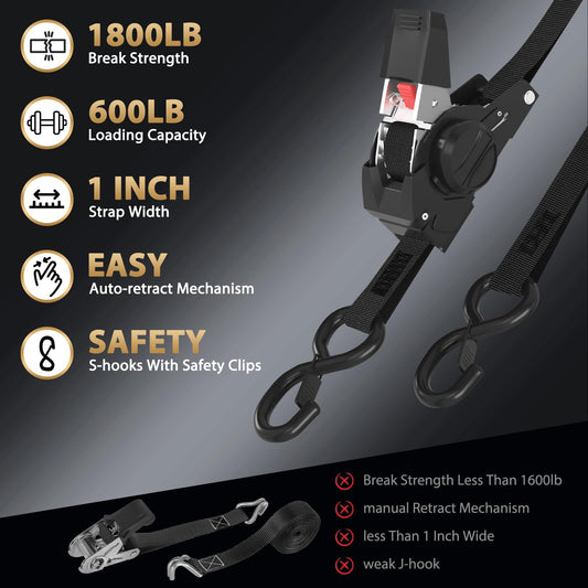 【🎁Božićna ponuda🎄】🔒 Samouvlačivi remen s čegrtaljkom – čvrsto vezivanje bez muke!