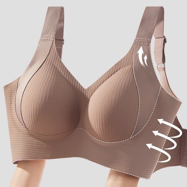 （🔥Kupi 1 dobi 1 gratis🔥）- Ženski rebrasti push-up grudnjak bez žice