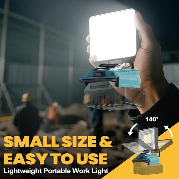 ⚡ Bežična LED radna lampa 3000LM s priključcima za punjenje