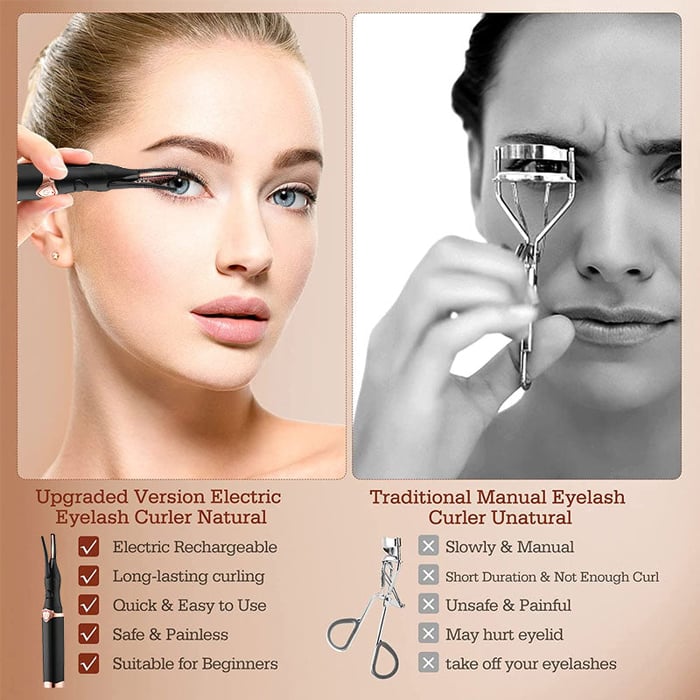 Električni uvijač za trepavice za trenutni glamur ✨ Blink & Dazzle!