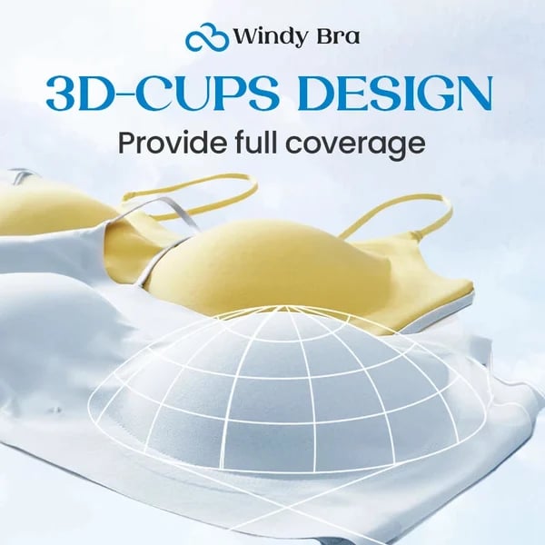 （🔥Kupi 1 dobi 1 gratis🔥）WindyBra - Ljetni bešavni ultra tanki grudnjak od ledene svile za veće veličine