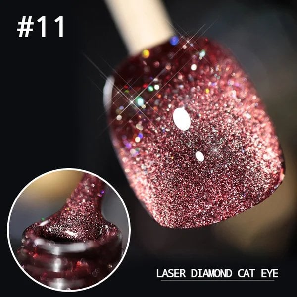 （🔥Kupi 1 dobi 2 gratis🔥）Lak za nokte Laser Diamond Chat Ee