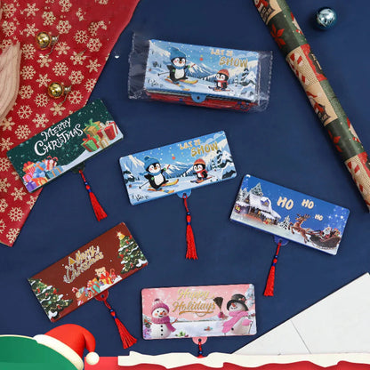 【🎁Božićna ponuda🎄】Božićno iznenađenje, božićne čestitke sa skrivenim novcem