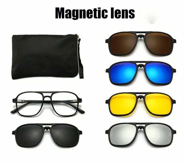 Zamjenjiva leća👓Sunčane naočale 6 u 1