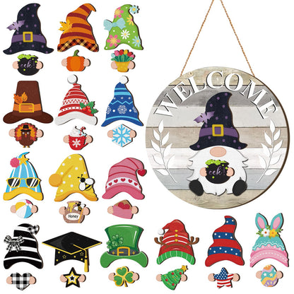 【🎁Božićna ponuda🎄】Božićni Halloween IDY drveni ukras