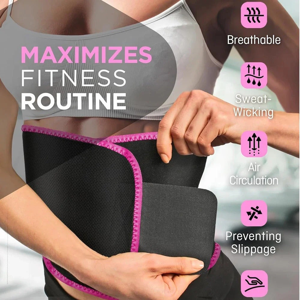 【🎁Božićna ponuda🎄】Pojas za fitness za trčanje koji potiče znojenje i sagorijevanje masti u struku