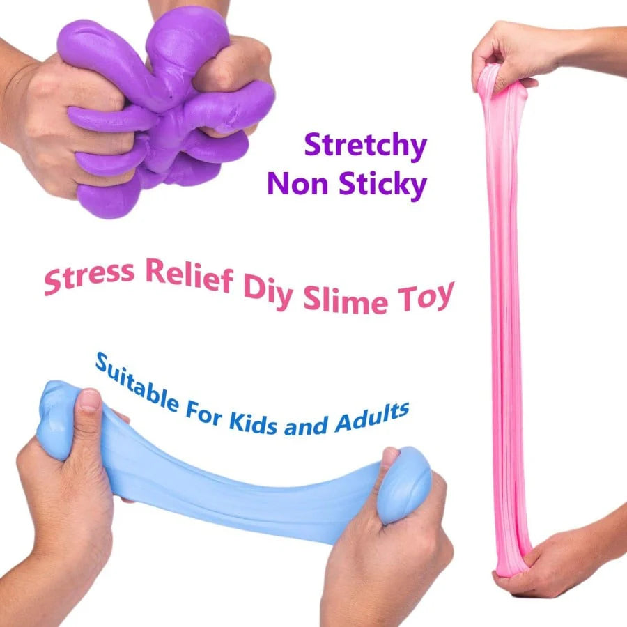 Super Clay Slime DIY Mjuk & Squishy Lera Doftande Slime Sensorisk Lera