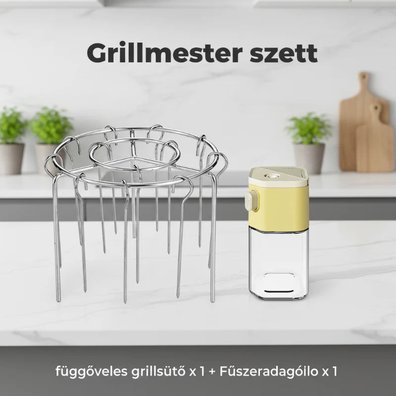 【🎁Božićna ponuda🎄】Friteza na vrući zrak Roštilj Vertikalni roštilj za kebab