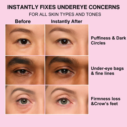 Trenutačno zatezanje očiju - Formula sigurna za šminku