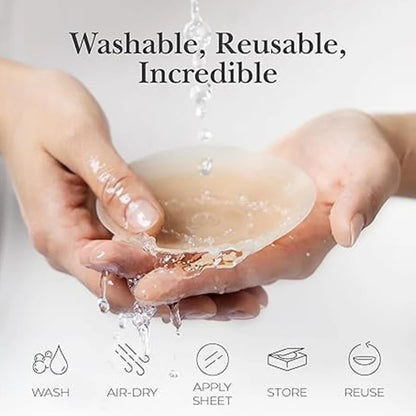 Varrat nélküli, push-up, mellnövelő, öntapadós mellbimbópajzsok nőknek