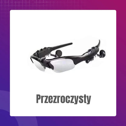 Bezprzewodowe sportowe okulary Bluetooth z polaryzacją
