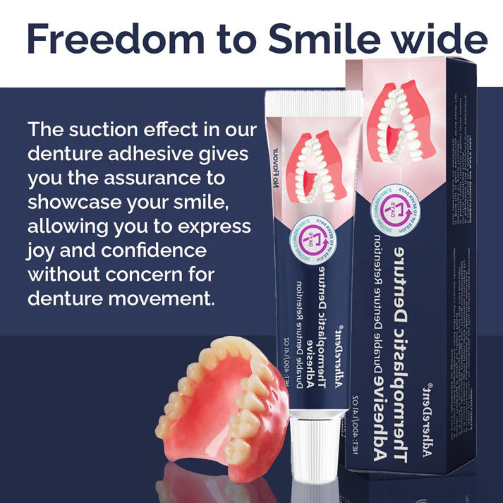 【🎁Božićna ponuda🎄】AdhereDent termoplastično ljepilo za proteze, trajna retencija proteza