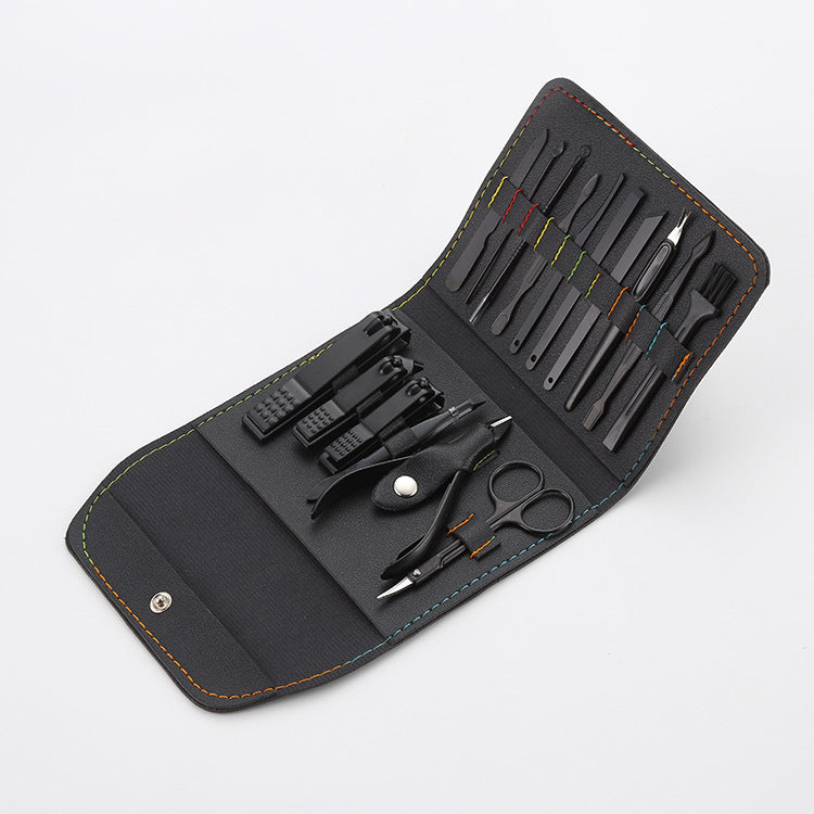 【🎁Božićna ponuda🎄】Set za njegu noktiju 16 dijelova (10 boja)