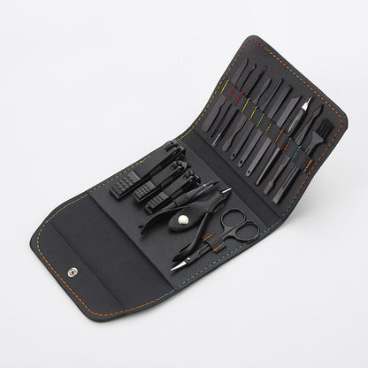 【🎁Božićna ponuda🎄】Set za njegu noktiju 16 dijelova (10 boja)