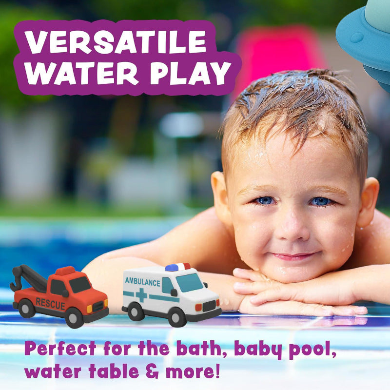 【🎁Vánoční nabídka🎄】🚒🚑 Set od 6 svijetlećih autića za hitne slučajeve! 🚓💦