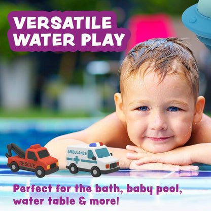 【🎁Vánoční nabídka🎄】🚒🚑 Set od 6 svijetlećih autića za hitne slučajeve! 🚓💦