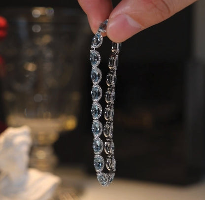 【🎁Božićna ponuda🎄】Ručno izrađen prsten s akvamarinom