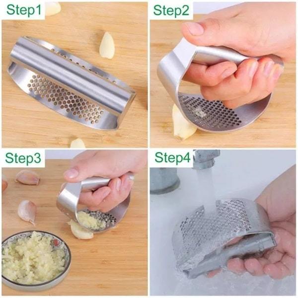 【🎁Božićna ponuda🎄】Gnječilica za češnjak od nehrđajućeg čelika