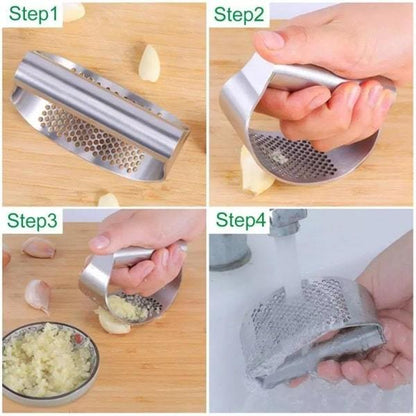 【🎁Božićna ponuda🎄】Gnječilica za češnjak od nehrđajućeg čelika