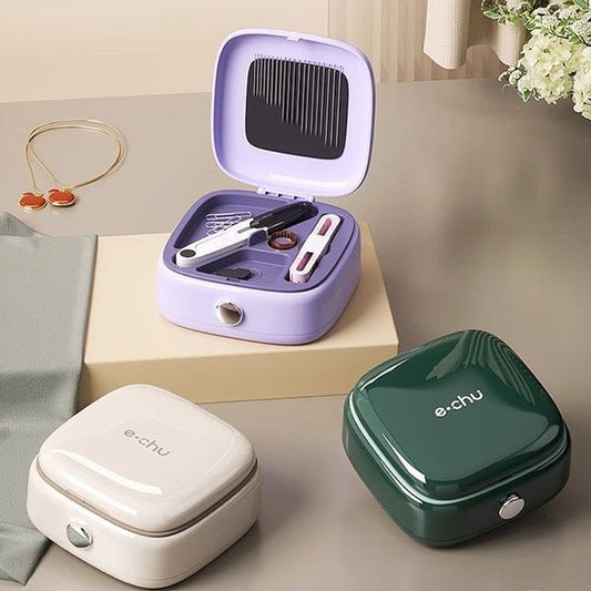 Magnetni set za šivanje – Prijenosna kutija za šivanje od 40 dijelova s iglama, koncima i priborom | Kompaktan, elegantan i jednostavan za korištenje