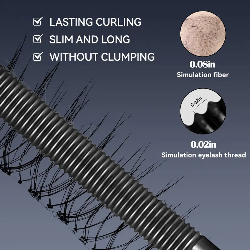 【🎁Božićna ponuda🎄】Vodootporna i na znoj otporna maskara za produljenje i uvijanje kose