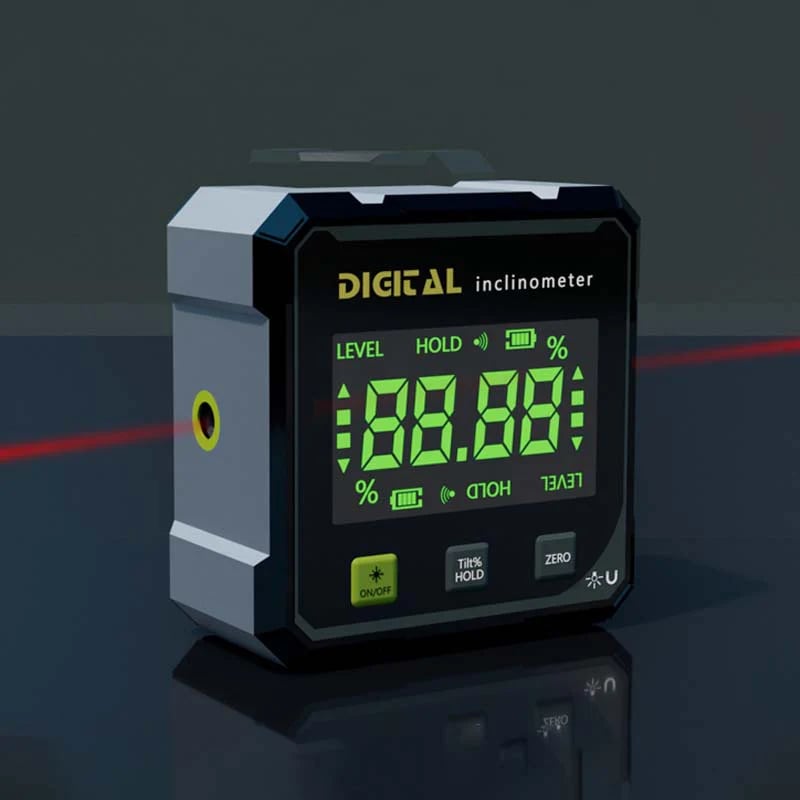 Elektronički digitalni alat za mjerenje kuta i libele