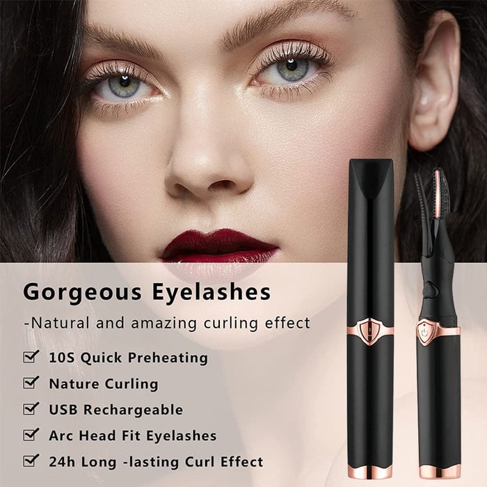 Električni uvijač za trepavice za trenutni glamur ✨ Blink & Dazzle!