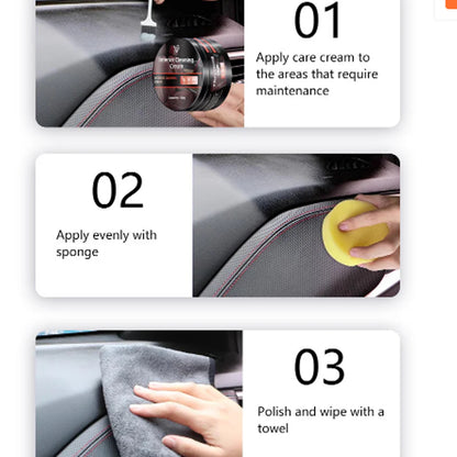 【🎁Božićna ponuda🎄】Krema za čišćenje unutrašnjosti automobila（🔥Kupi 1 dobi 1 gratis🔥）