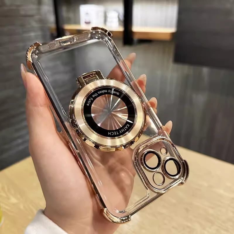 （🔥Kupi 1 dobi 1 gratis🔥）❤️Rasprodaja-🎁- Zaštitna maskica s magnetskim nosačem za iPhone s četiri kuta zračnog jastuka i zaštitom od pada?