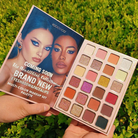 5 u 1 knjiga za šminkanje, paleta sjenila za oči