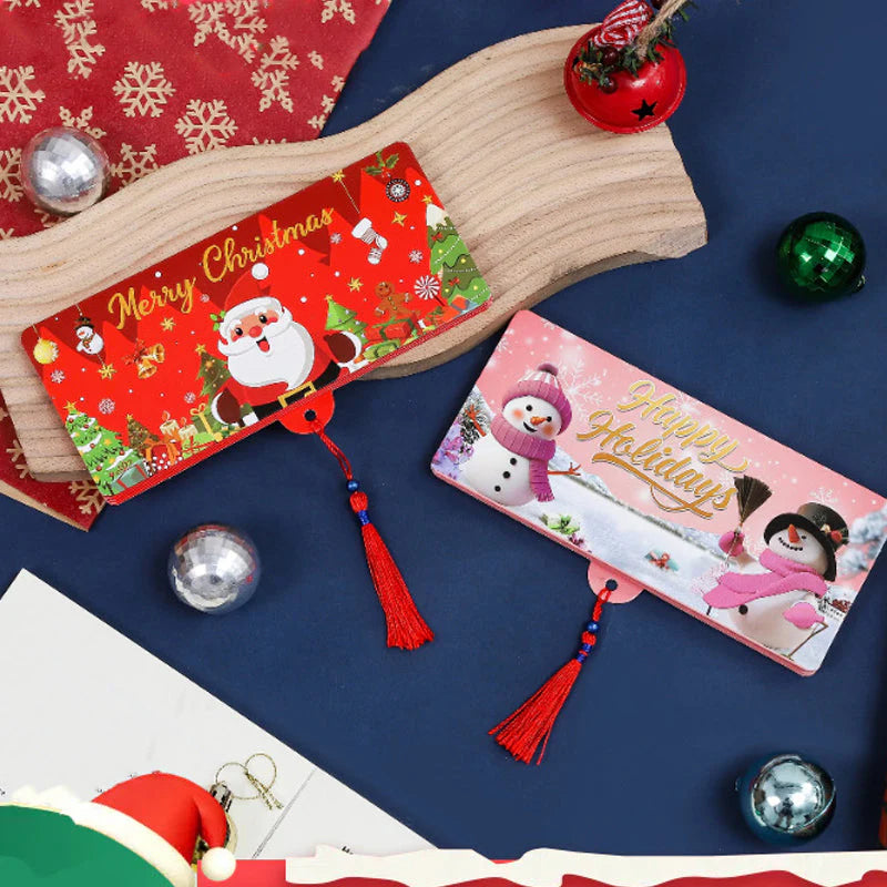 【🎁Božićna ponuda🎄】Božićno iznenađenje, božićne čestitke sa skrivenim novcem