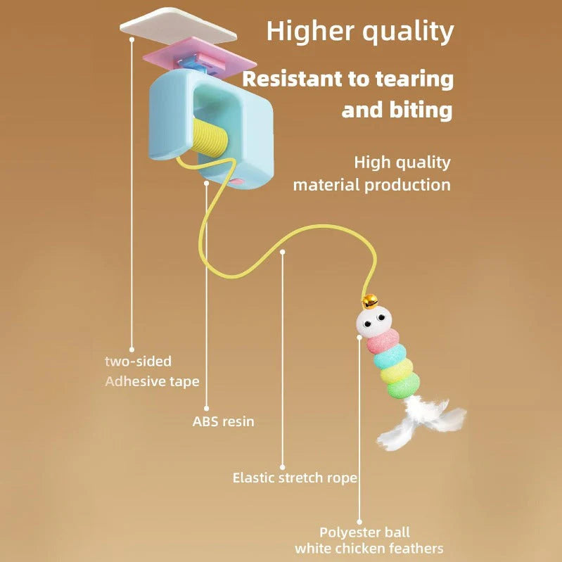 【🎁Božićna ponuda🎄】AutoBounce USB-C stropna mačka zadirkivač