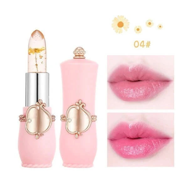 💄 1+1 GRATIS! Gel ruž s kristalnim cvijetom – mijenja boju prema tvojim usnama!