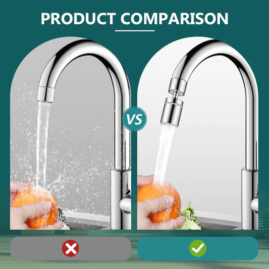 360° rotirajući aerator za kuhinjski slavin s dvostrukom funkcijom