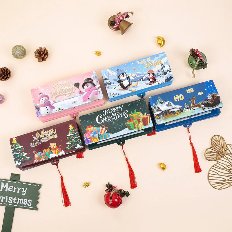 【🎁Božićna ponuda🎄】Božićno iznenađenje, božićne čestitke sa skrivenim novcem