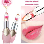 💄 1+1 GRATIS! Gel ruž s kristalnim cvijetom – mijenja boju prema tvojim usnama!