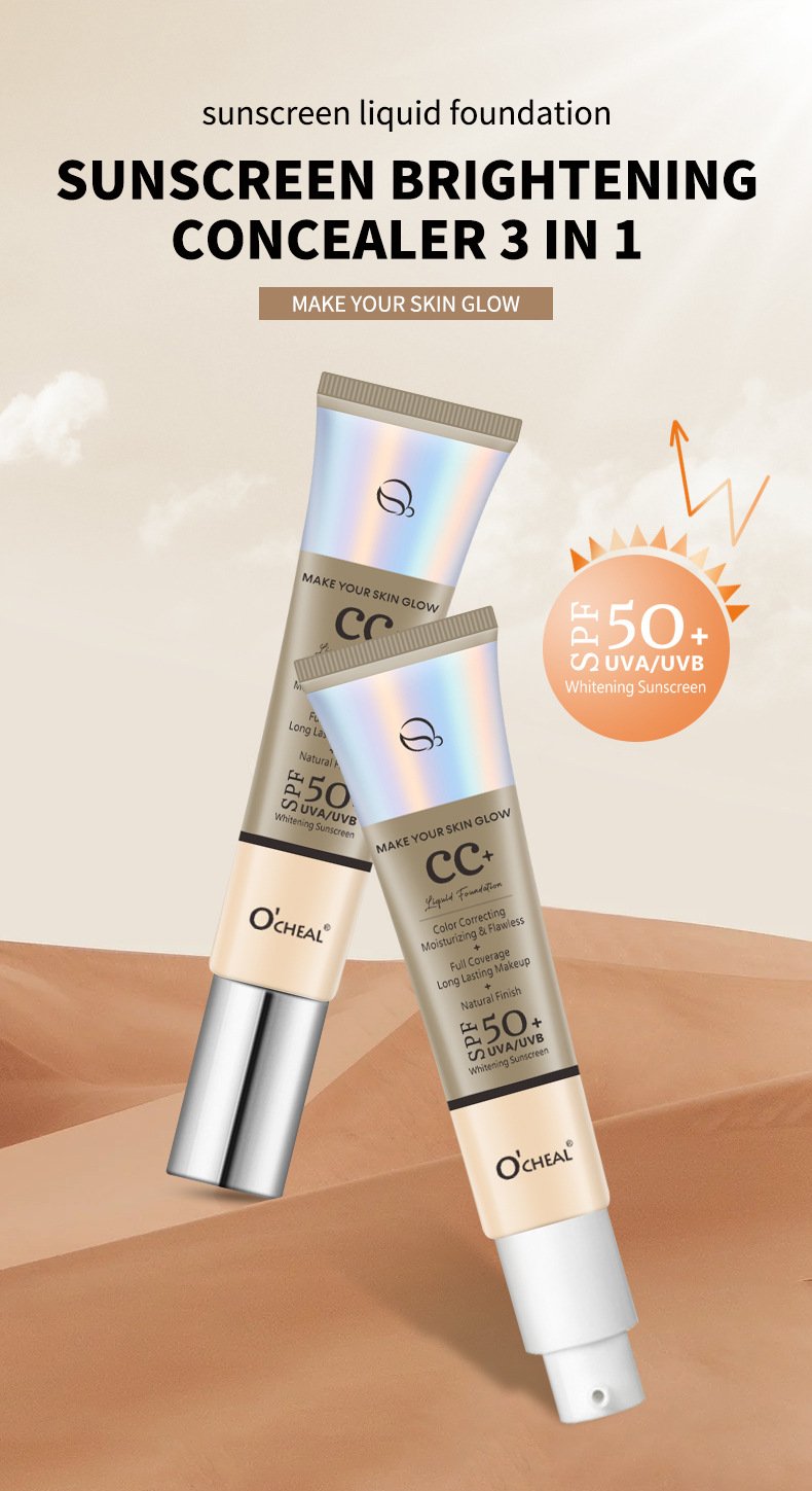 （🔥Kupi 1 dobi 1 gratis🔥）Luxe Brush tekući puder - SPF50+ (idealan za sve dobne skupine)