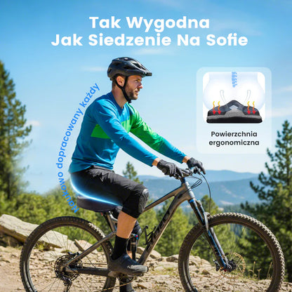 Wysoce sprężysta siodełko rowerowe