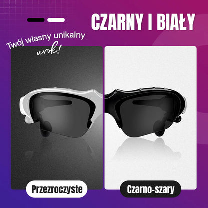 Bezprzewodowe sportowe okulary Bluetooth z polaryzacją