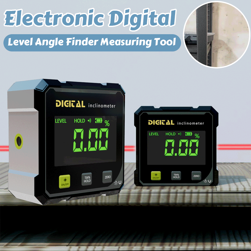 Elektronički digitalni alat za mjerenje kuta i libele
