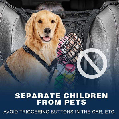 （🐶Izbor slatkih kućnih ljubimaca❤️）Univerzalna elastična mrežasta torba za prtljažnik (troslojna)