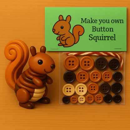 【🎁Vánoční nabídka🎄】Božićni ukrasi u obliku životinja - DIY od gumba