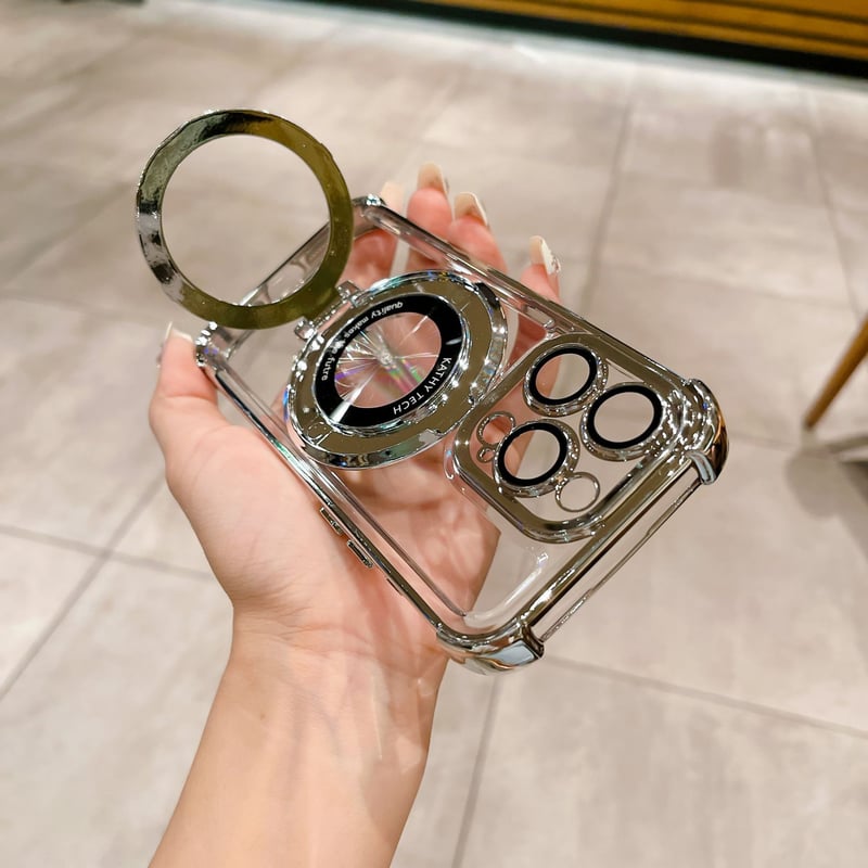 （🔥Kupi 1 dobi 1 gratis🔥）❤️Rasprodaja-🎁- Zaštitna maskica s magnetskim nosačem za iPhone s četiri kuta zračnog jastuka i zaštitom od pada?