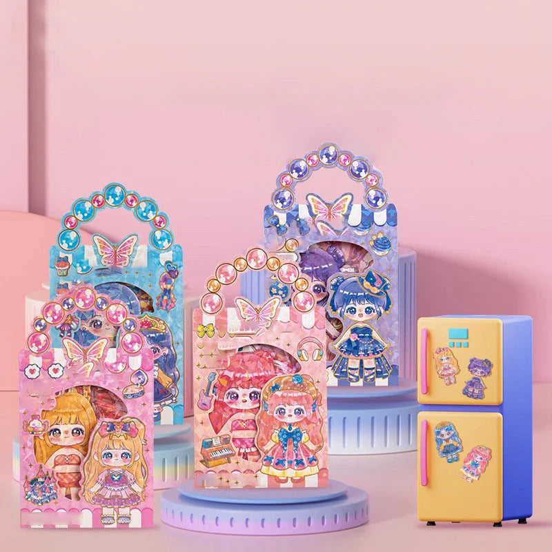 【🎁Božićna ponuda🎄】Magnetne lutke za nošenje za djecu