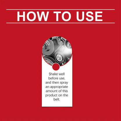 （🔥Kupi 1 dobi 1 gratis🔥）Mazivo za automobilski remen i sprej za smanjenje buke – Produžite vijek trajanja remena, uklonite škripanje i zaštitite svoj motor