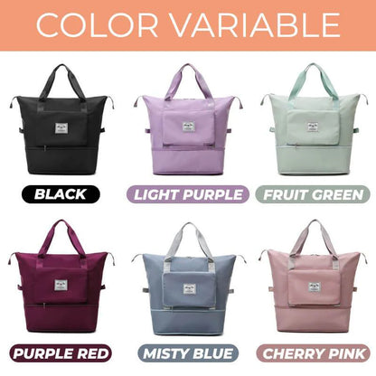 【🎁Božićna ponuda🎄】Putna torba velikog kapaciteta s dvostrukim slojevima za odvajanje vlage