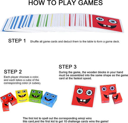 【🎁Božićna ponuda🎄】5D slagalica Edukativna igra za obitelj s licima koja mijenja život